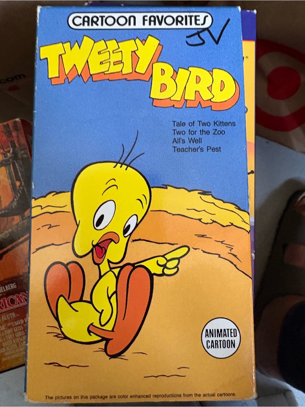Tweety Bird VHS tape